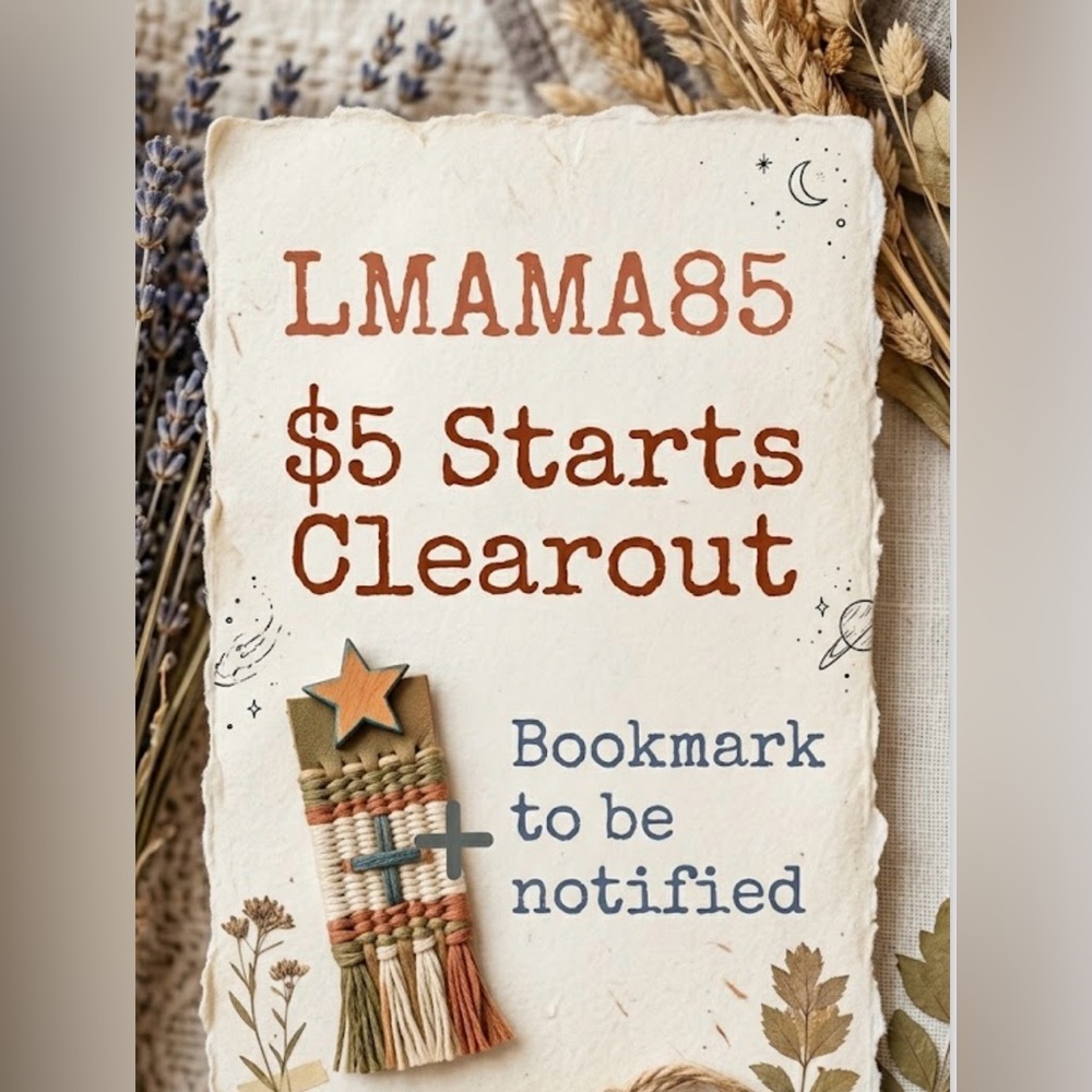 $5 START CLEAROUT- 🛍️ Bookmark to be notified 🩵🩵🩵